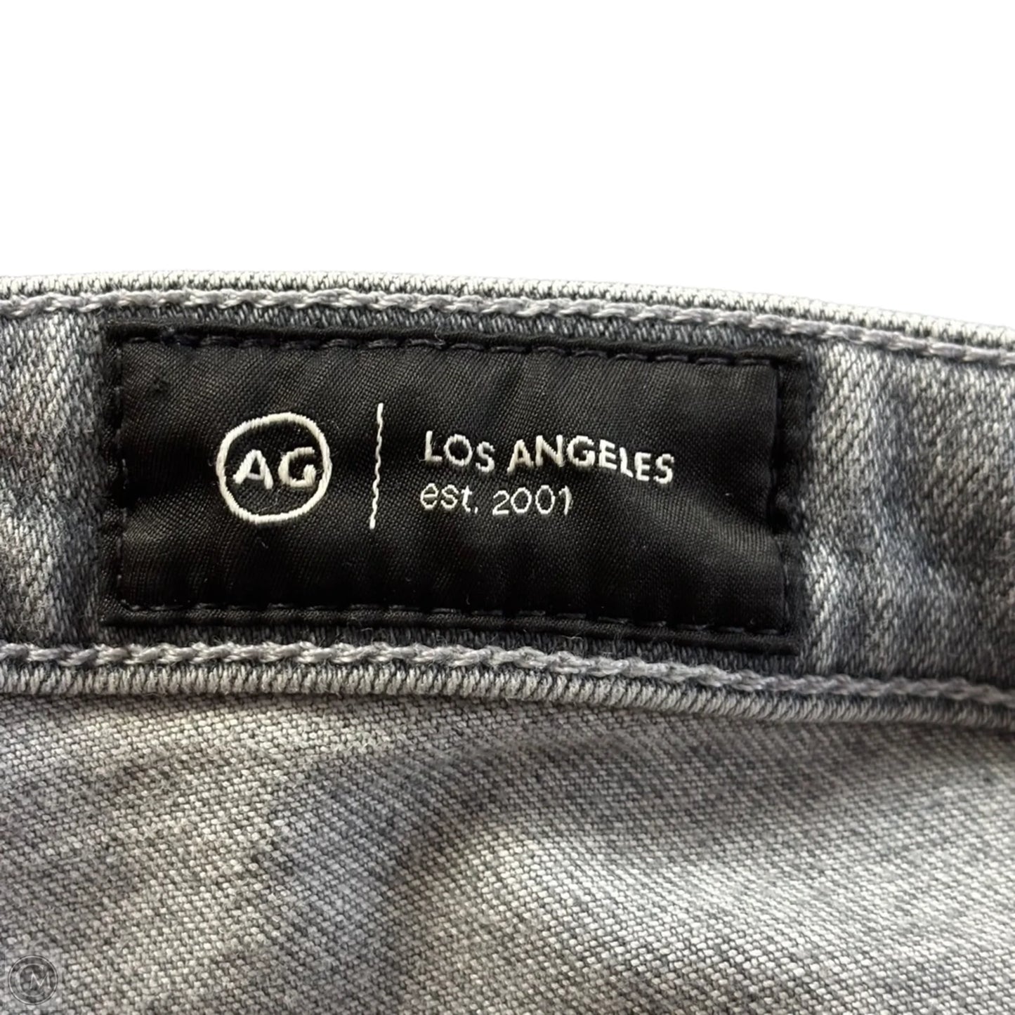 Jeans Skinny By Ag Jeans In Grey Denim, Size: 8
