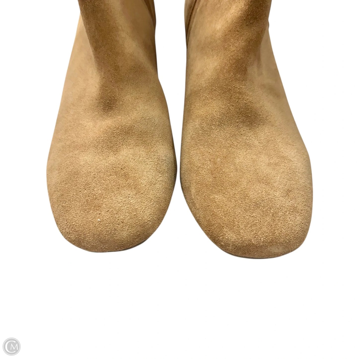 Boots Ankle Heels By Aqua In Brown, Size: 11