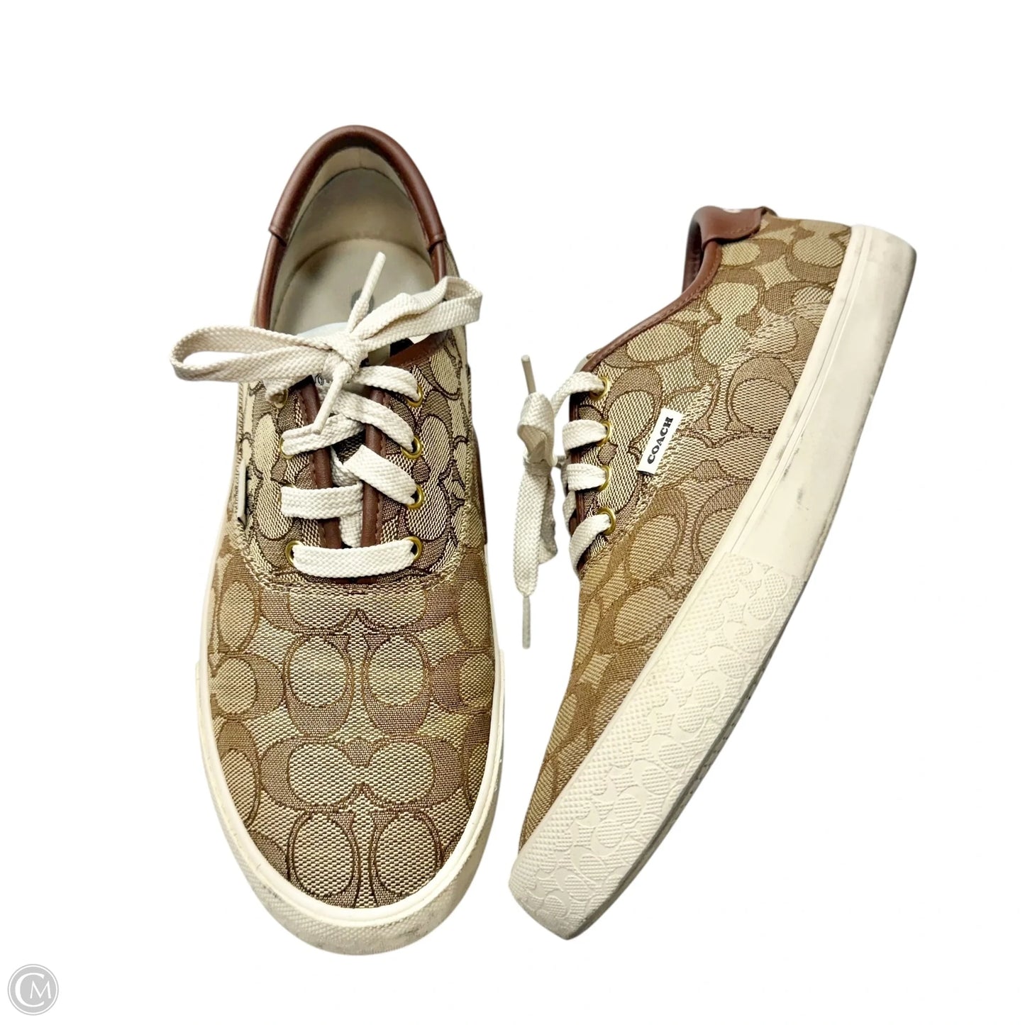 Shoes Designer By Coach In Brown, Size: 9