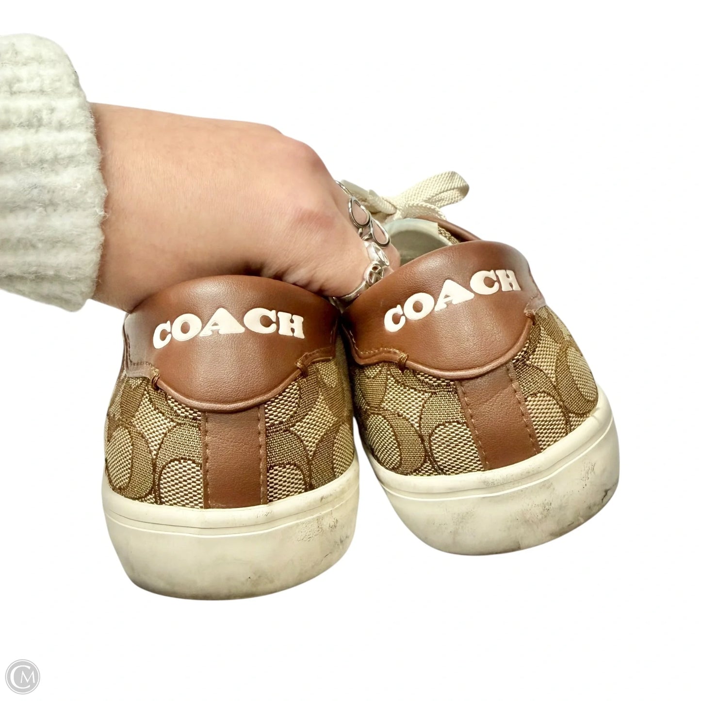 Shoes Designer By Coach In Brown, Size: 9