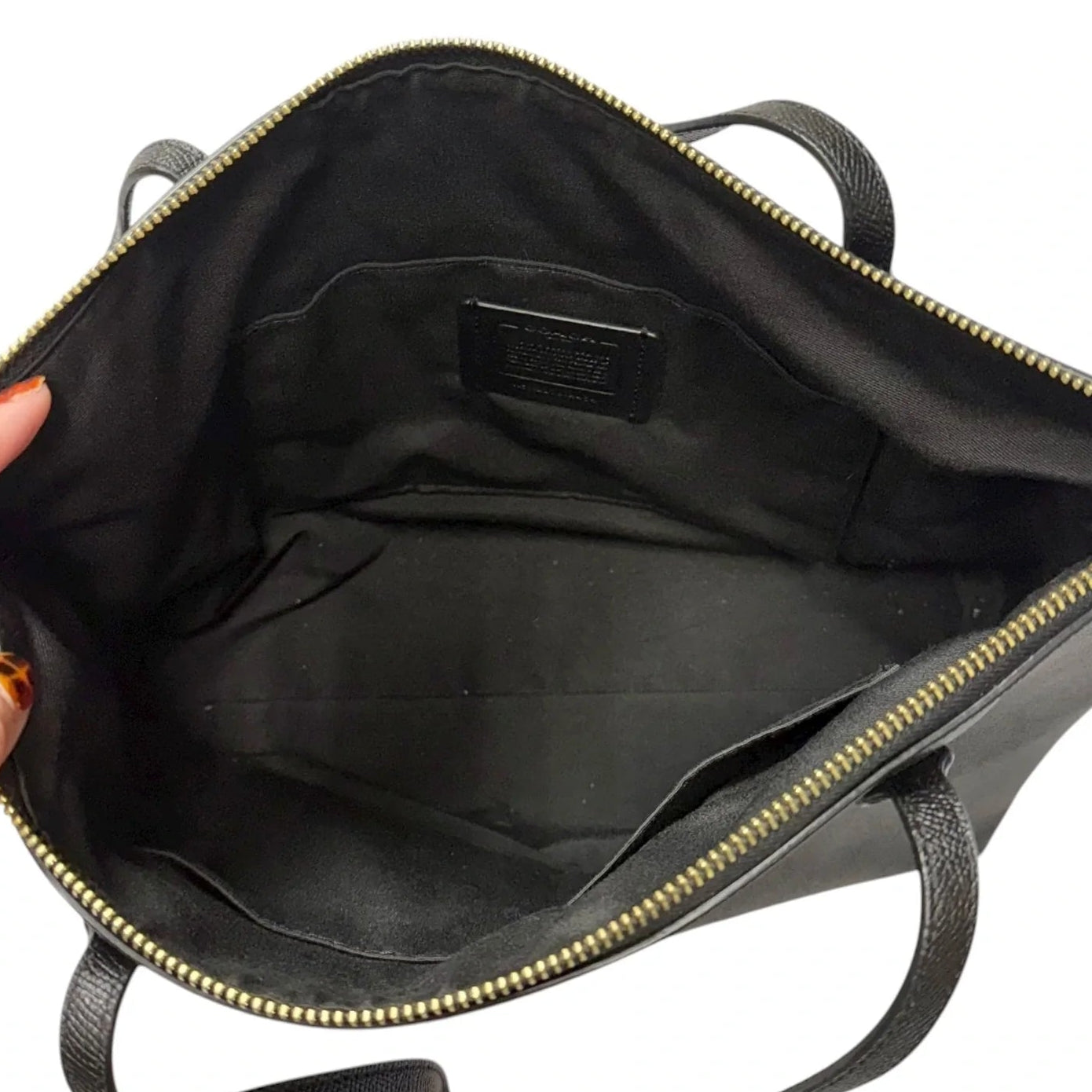 Handbag Designer By Coach, Size: Large