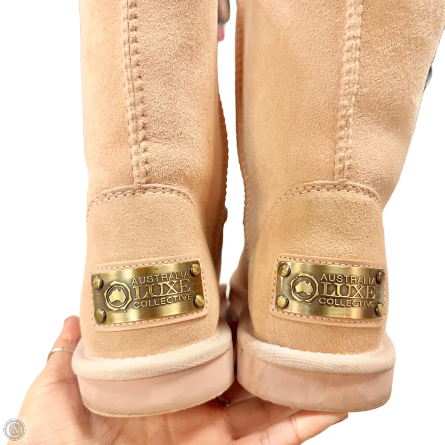 Boots Snow By Australia Lux Collective In Pink, Size: 8