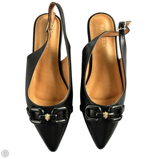 Shoes Flats By Berness In Black, Size: 7.5