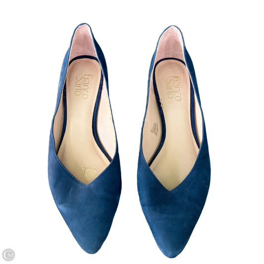 Shoes Flats By Franco Sarto In Navy, Size: 8.5