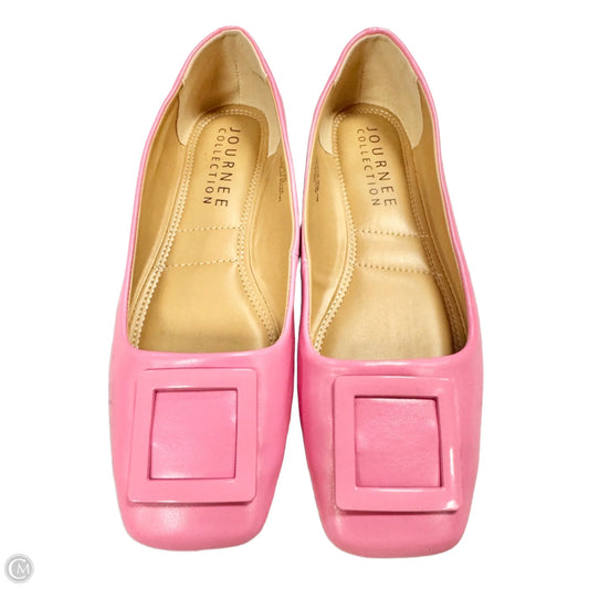 Shoes Flats By Journee In Pink, Size: 6.5