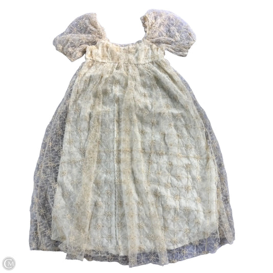 Dress Party Long By Storia In Cream, Size: M