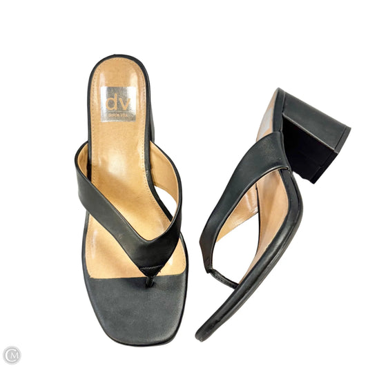 Sandals Heels Block By Dolce Vita In Black, Size: 9