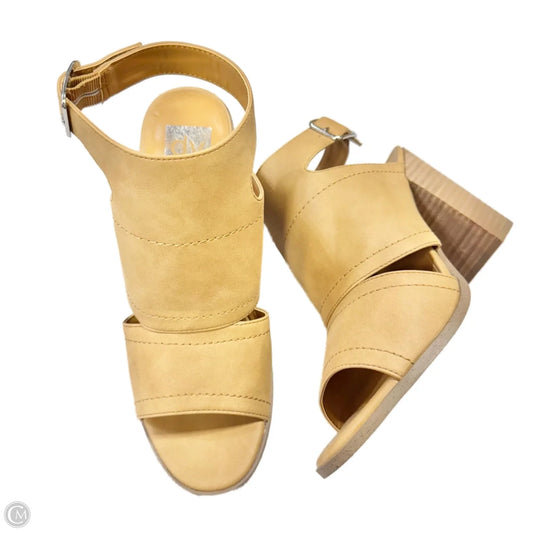 Shoes Heels Block By Dolce Vita In Brown, Size: 10