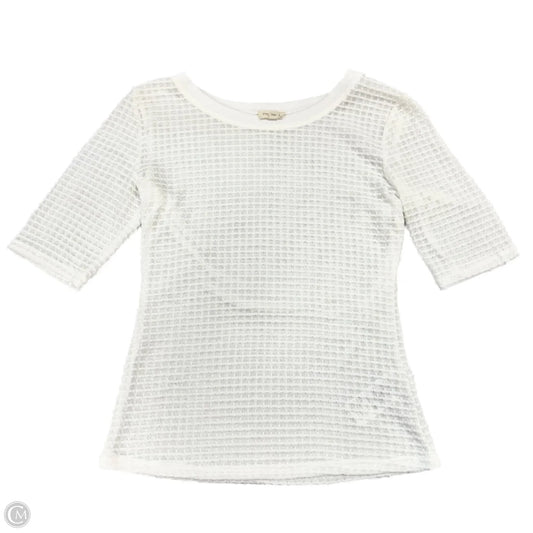 Top Short Sleeve By Pilcro In White, Size: S