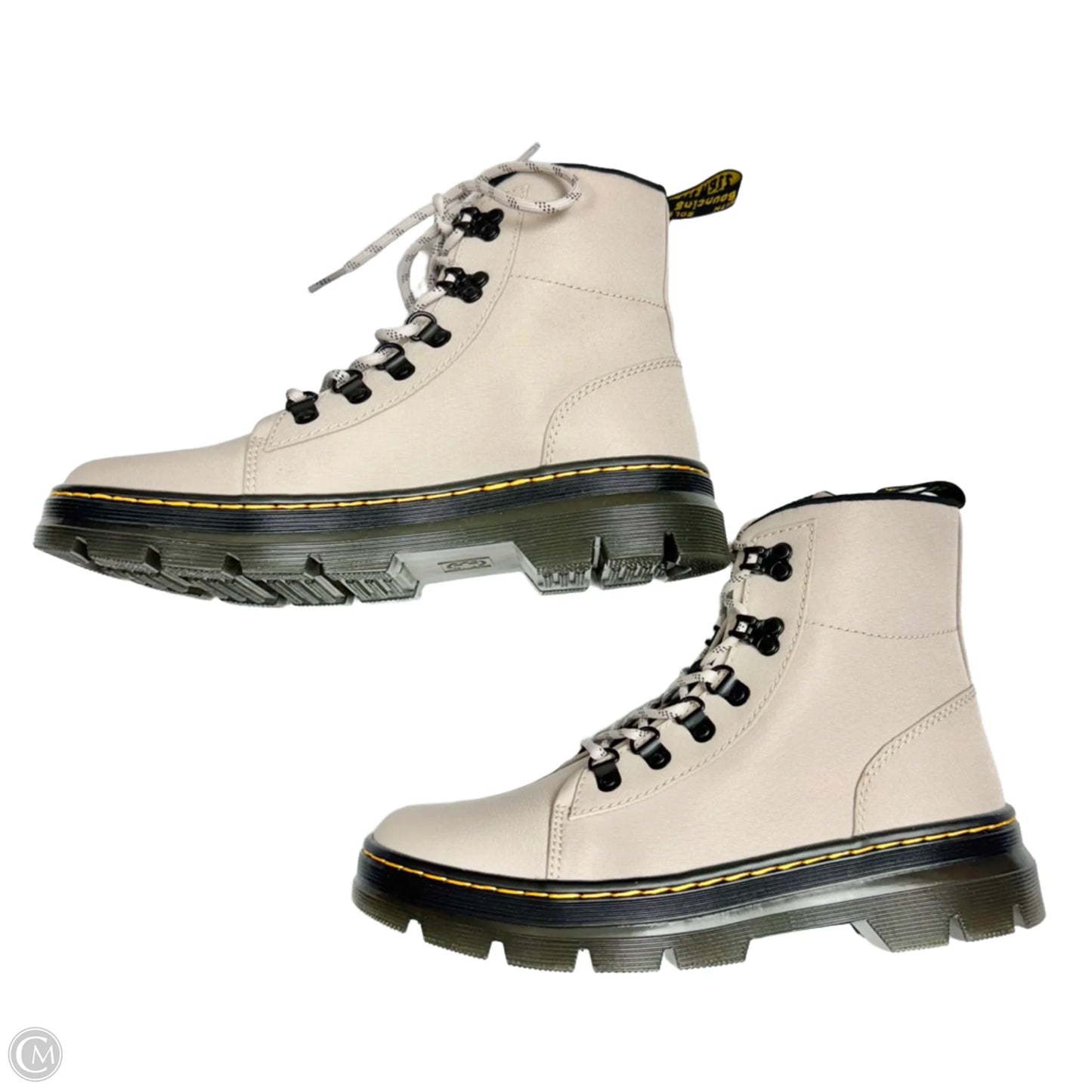 Boots Combat By Dr Martens In Taupe, Size: 9