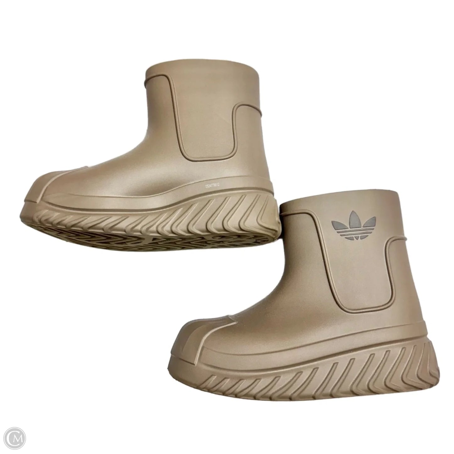 Boots Ankle Flats By Adidas In Brown, Size: 8.5
