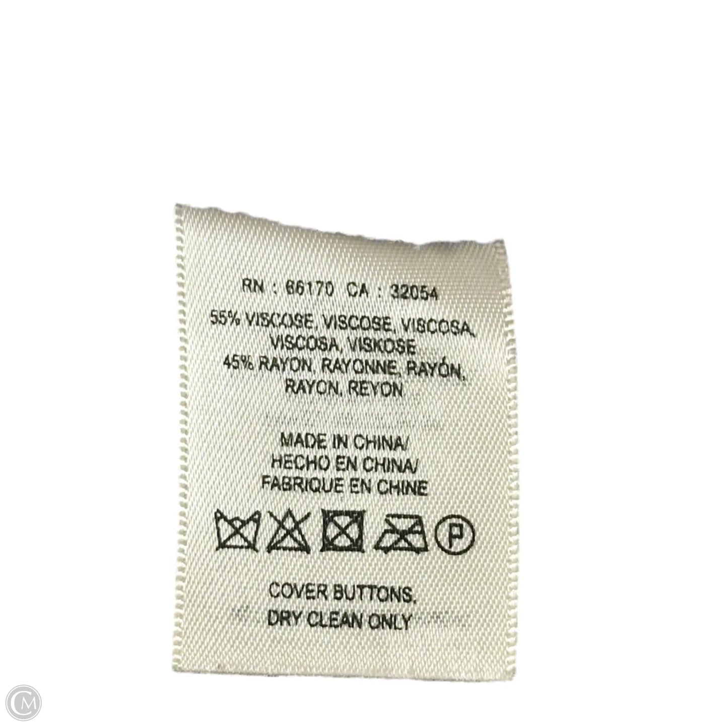 Dress Casual Short By Maeve In Blue & White, Size: Xs