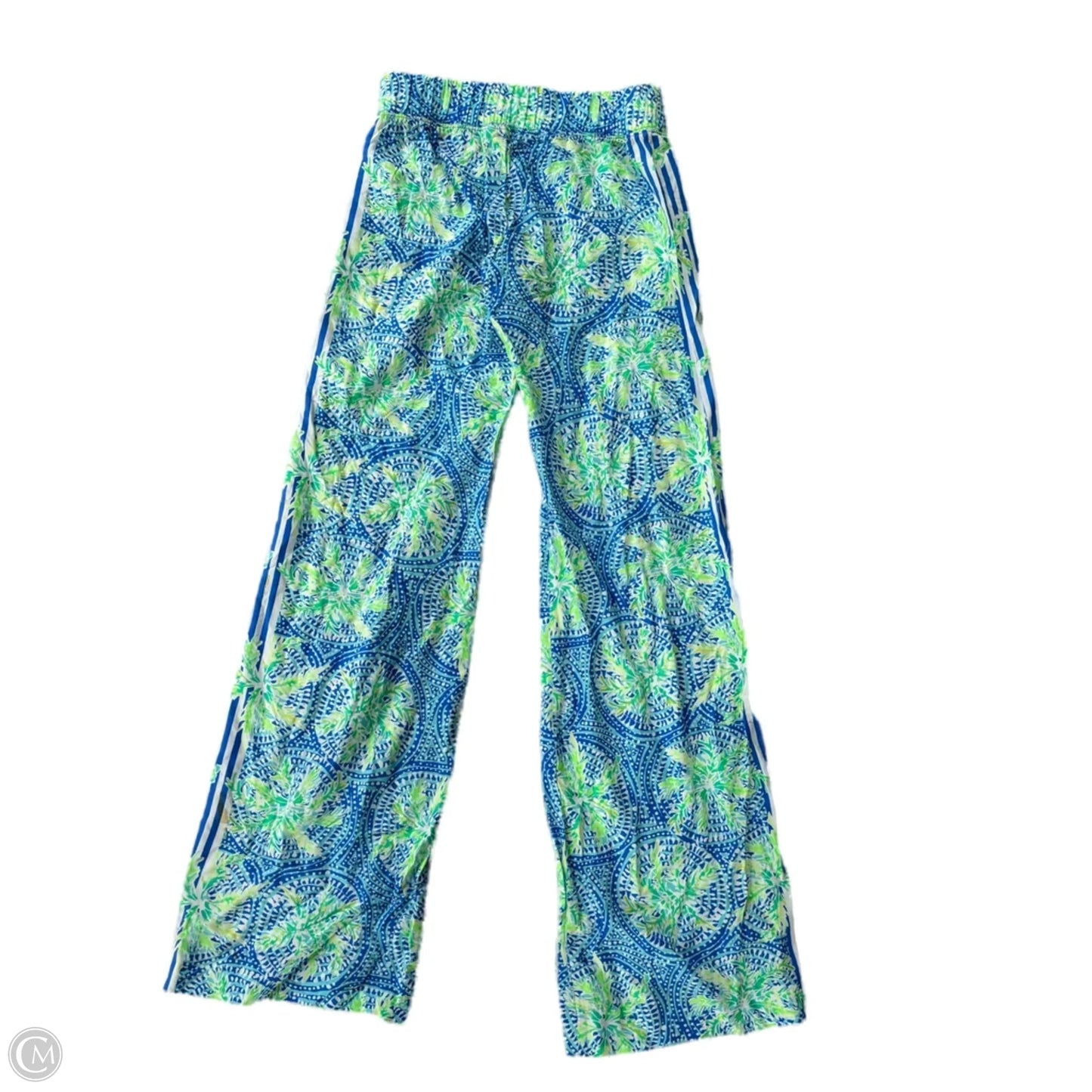 Pants Designer By Lilly Pulitzer In Blue & Green, Size: Xxs