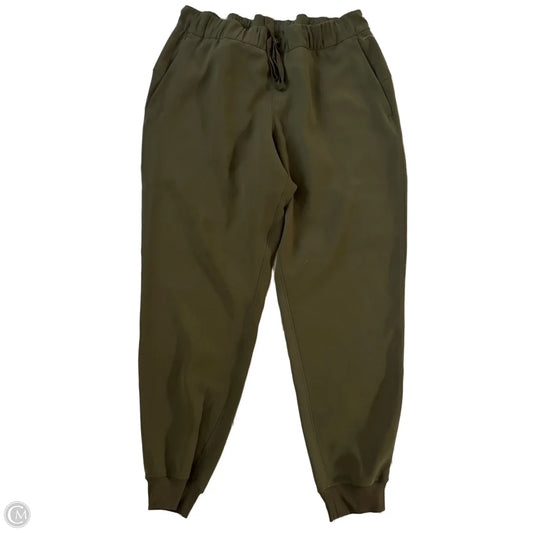 Athletic Pants By Lululemon In Green, Size: L