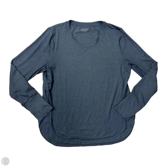 Athletic Top Long Sleeve Crewneck By Athleta In Blue, Size: Xl