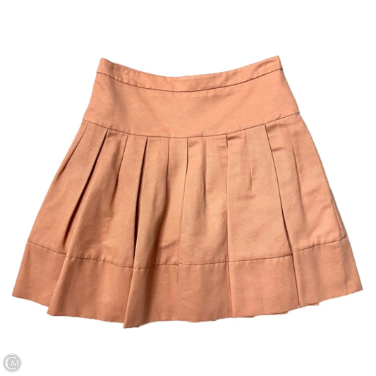 Skirt Mini & Short By Bcbgmaxazria In Peach, Size: Xs
