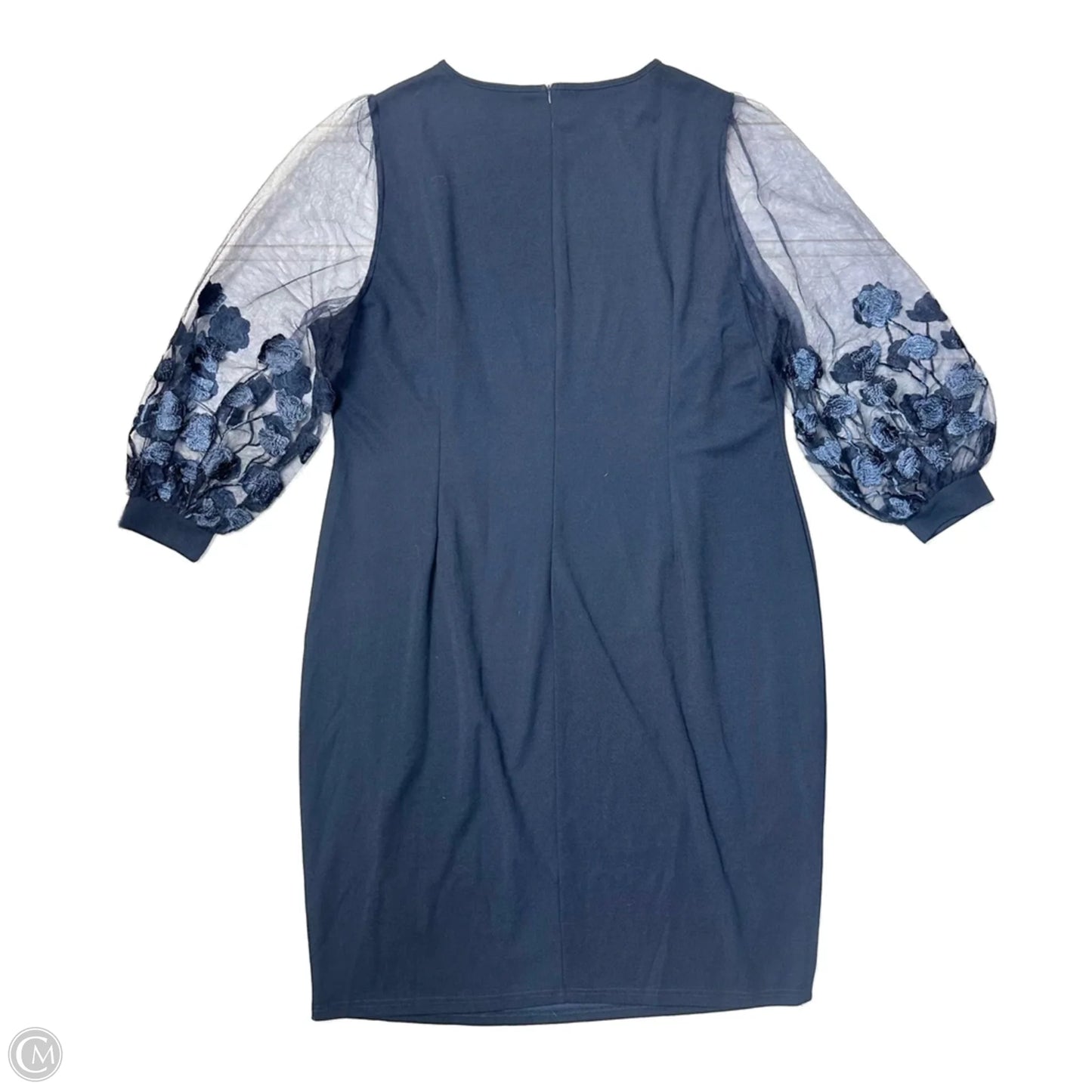 Dress Party Midi By Bloomchic In Blue, Size: 4x