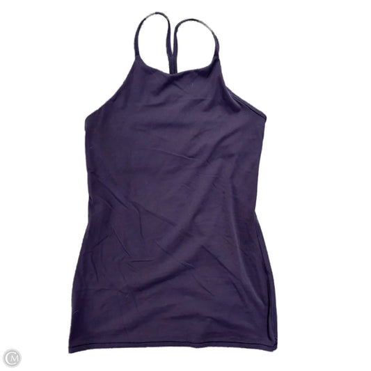 Athletic Tank Top By Lululemon In Purple, Size: S