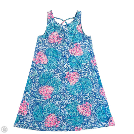 Dress Designer By Lilly Pulitzer In Blue & Pink, Size: Xs