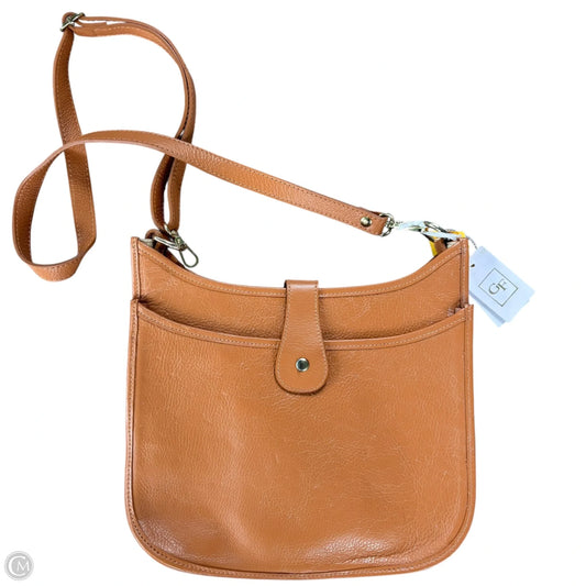 Handbag Leather By German Fuentes, Size: Medium