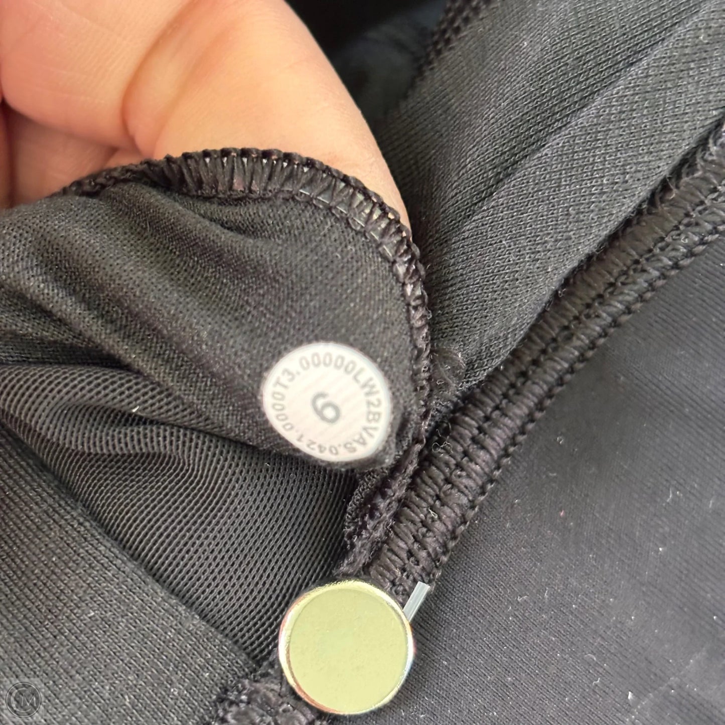 Athletic Bra By Lululemon In Black, Size: M