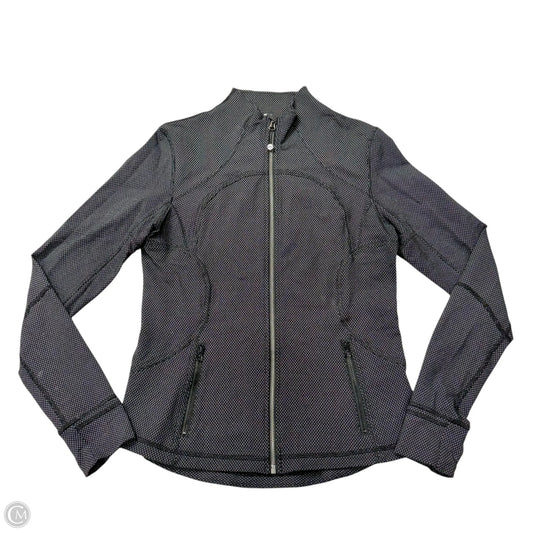 Athletic Jacket By Lululemon In Black, Size: L