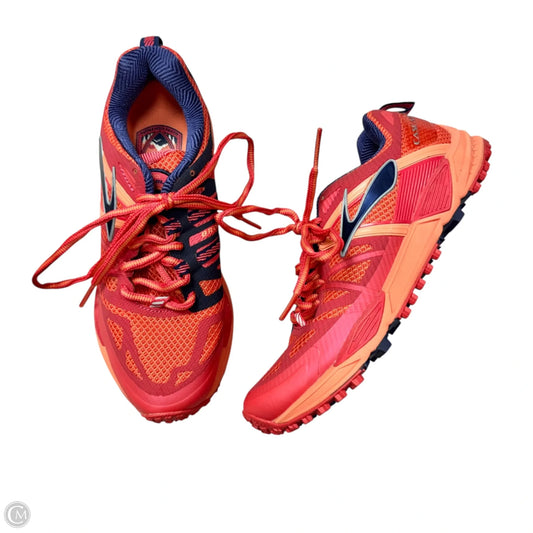 Shoes Sneakers By Brooks In Orange, Size: 6.5