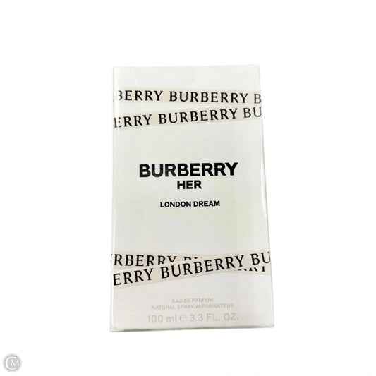 Fragrance Luxury Designer By Burberry, Size: Medium
