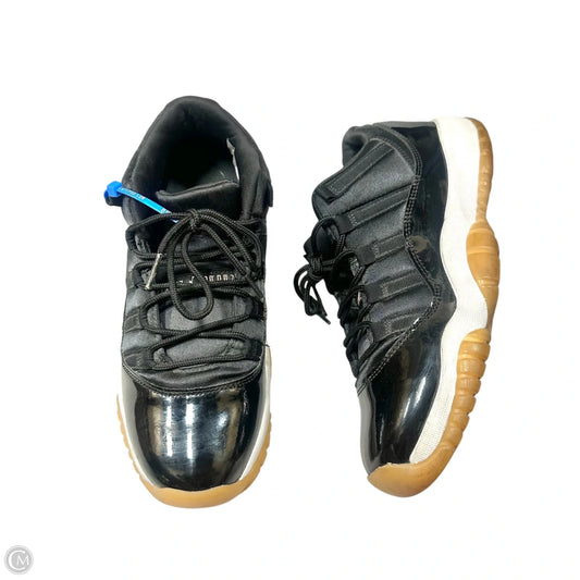 Shoes Luxury Designer By Jordan In Black, Size: 9