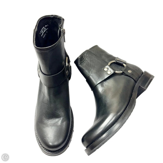 Boots Designer By Frye In Black, Size: 8.5
