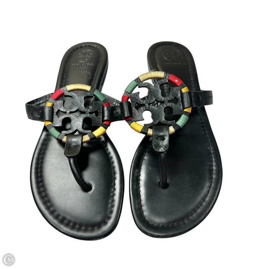 Sandals Designer By Tory Burch In Black, Size: 8.5