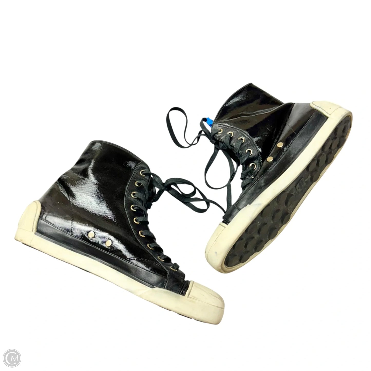 Shoes Luxury Designer By Gucci In Black, Size: 7