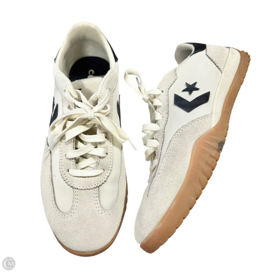 Shoes Athletic By Converse In Cream & Green, Size: 7.5