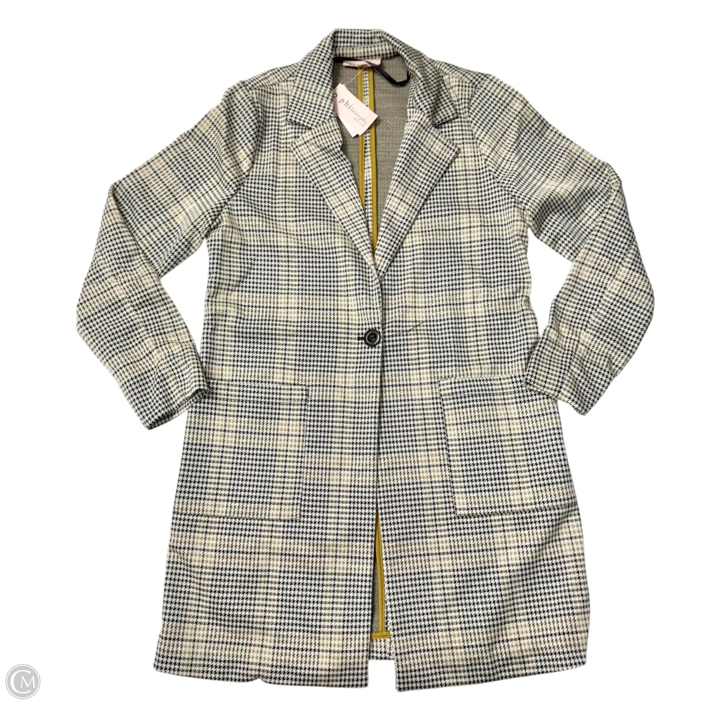 Blazer By Philosophy In Tan, Size: M