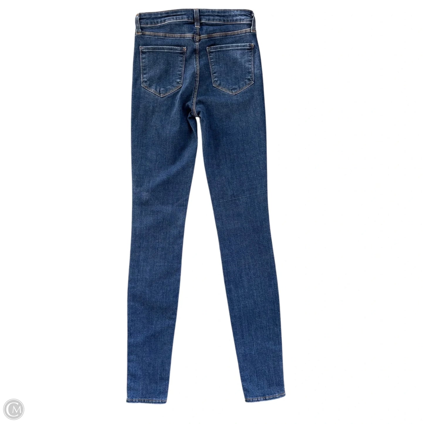 Jeans Skinny By L Agence In Blue Denim, Size: 0