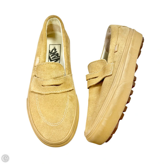 Shoes Flats By Vans In Brown, Size: 6
