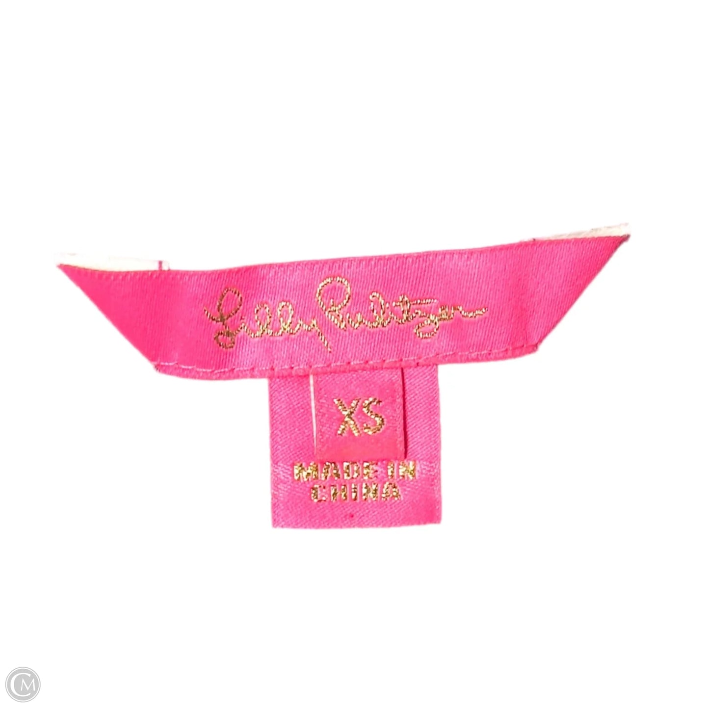 Top Long Sleeve Designer By Lilly Pulitzer In Blue & Pink, Size: Xs