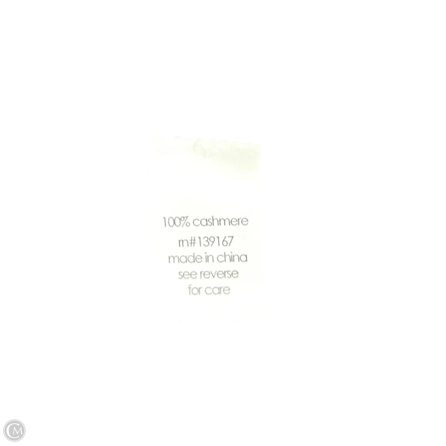 Sweater Cashmere By 27 Miles, Size: Medium