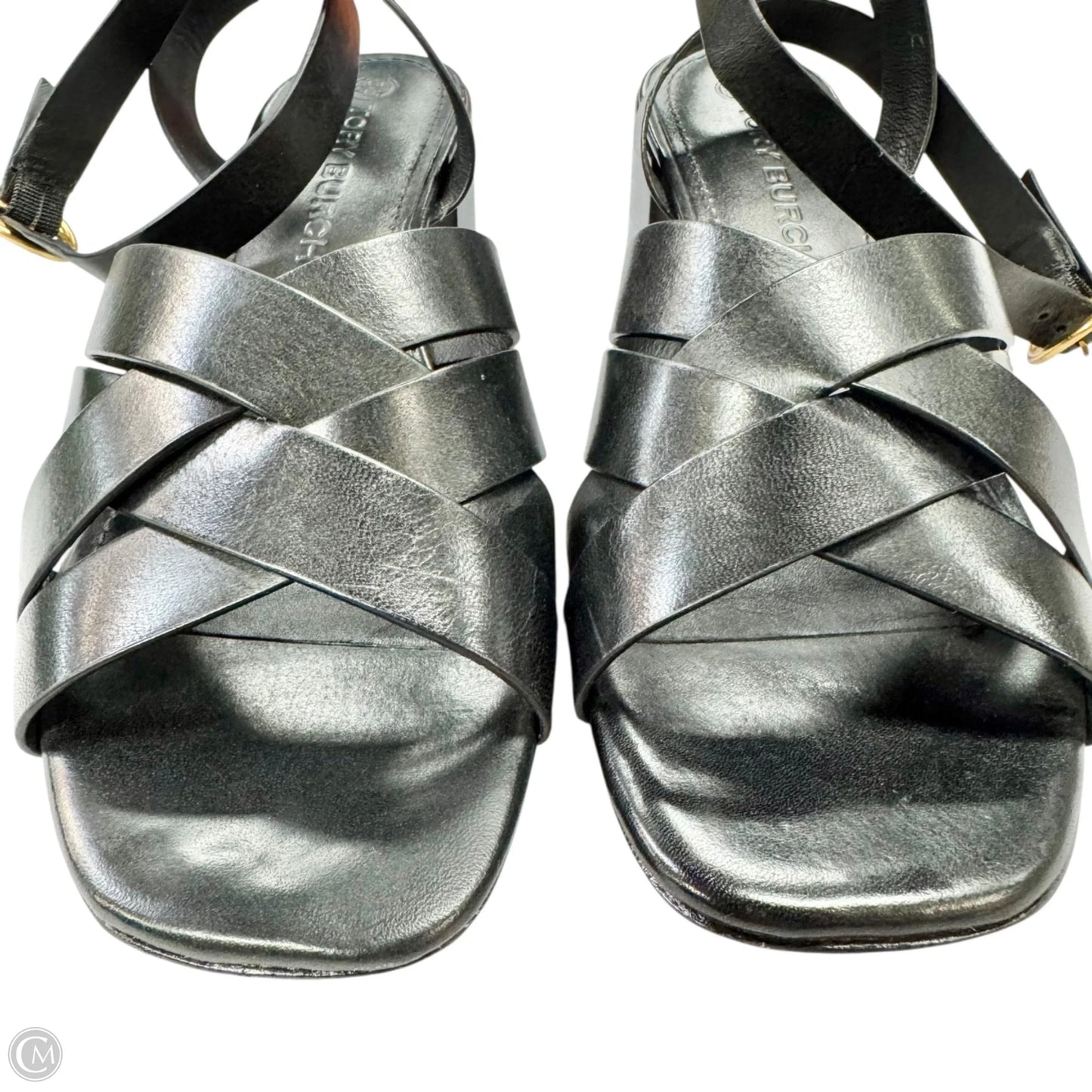 Sandals Designer By Tory Burch In Black, Size: 7