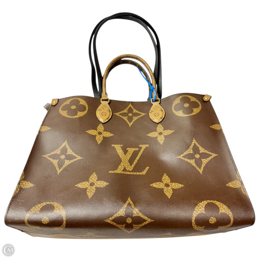 Tote Luxury Designer By Louis Vuitton, Size: Large