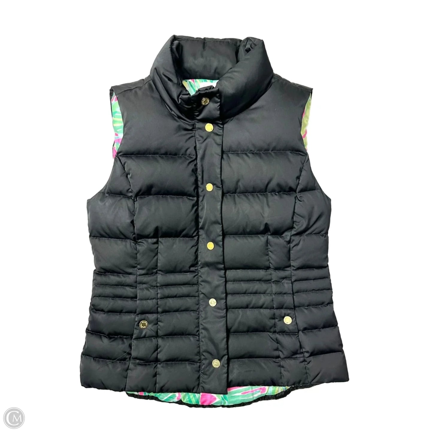 Vest Designer By Lilly Pulitzer In Black, Size: M