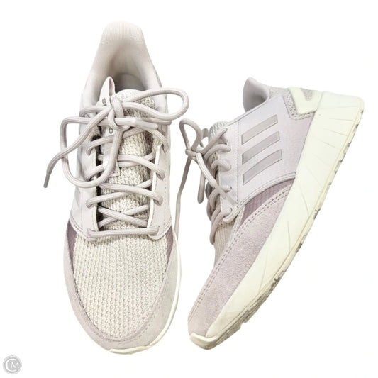 Shoes Athletic By Adidas In Purple & White, Size: 6