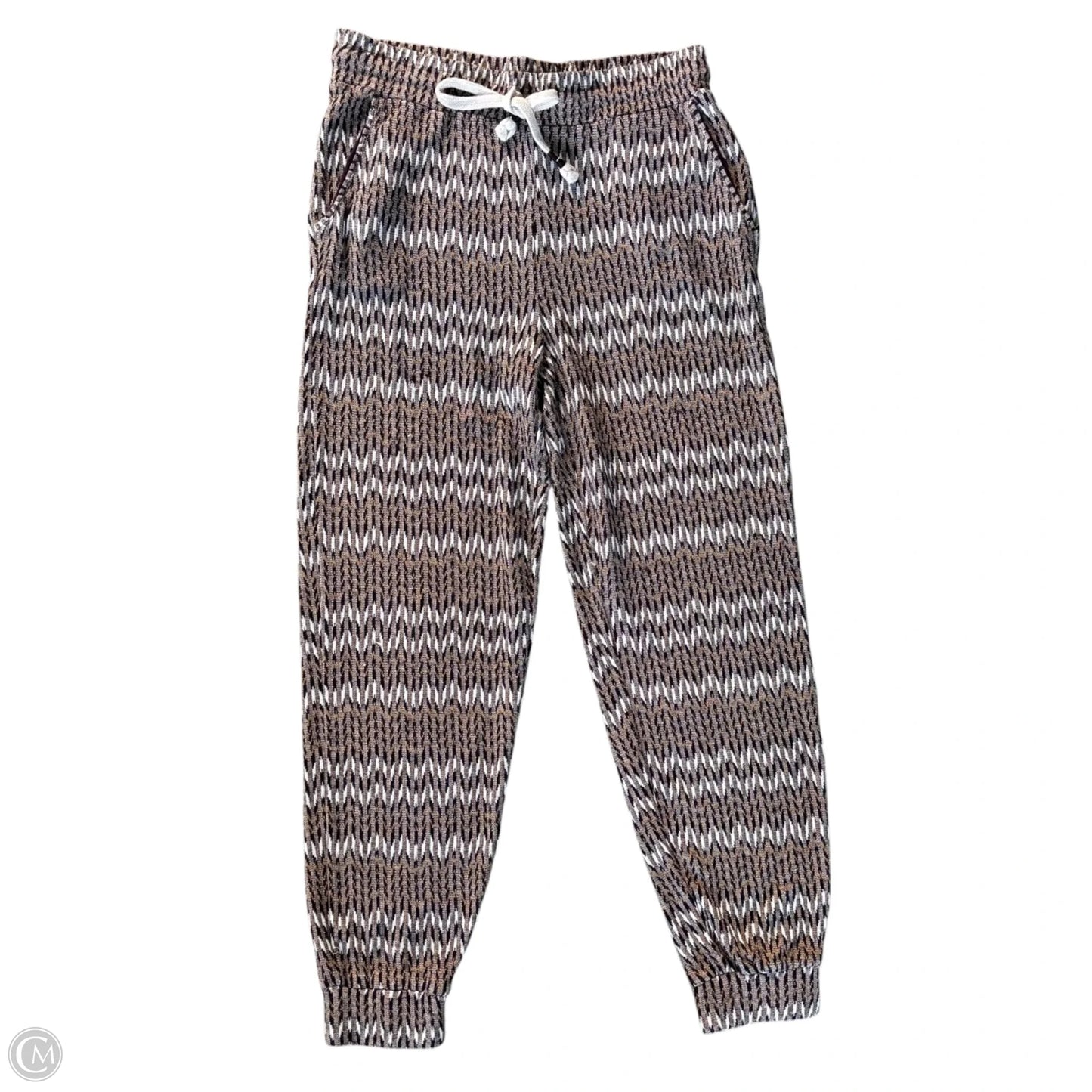 Pants Joggers By Saturday/sunday In Purple & Tan, Size: M