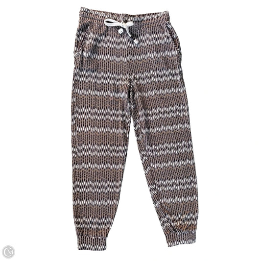 Pants Joggers By Saturday/sunday In Purple & Tan, Size: M