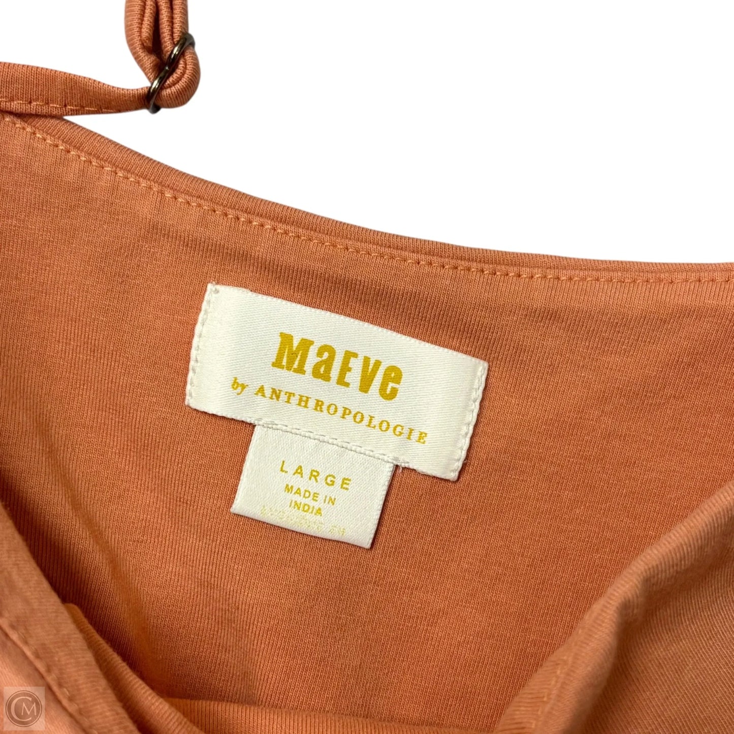 Tank Top By Maeve In Orange, Size: Lp
