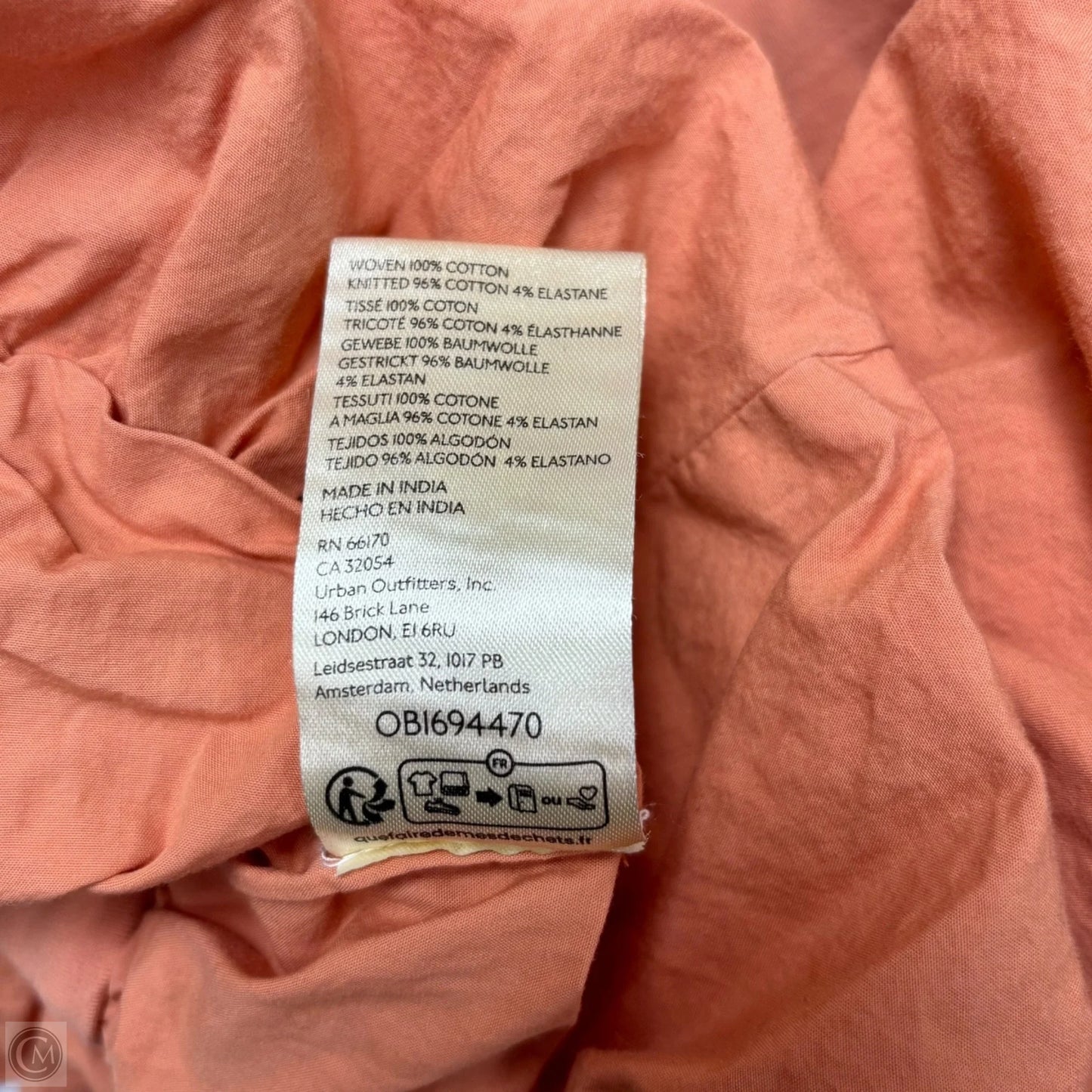 Tank Top By Maeve In Orange, Size: Lp