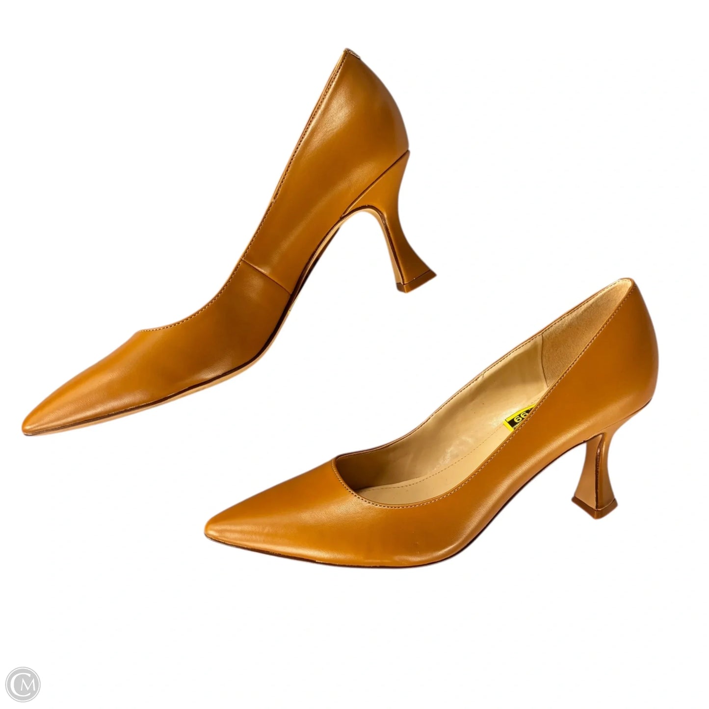 Shoes Heels Kitten By Nine West In Brown, Size: 8