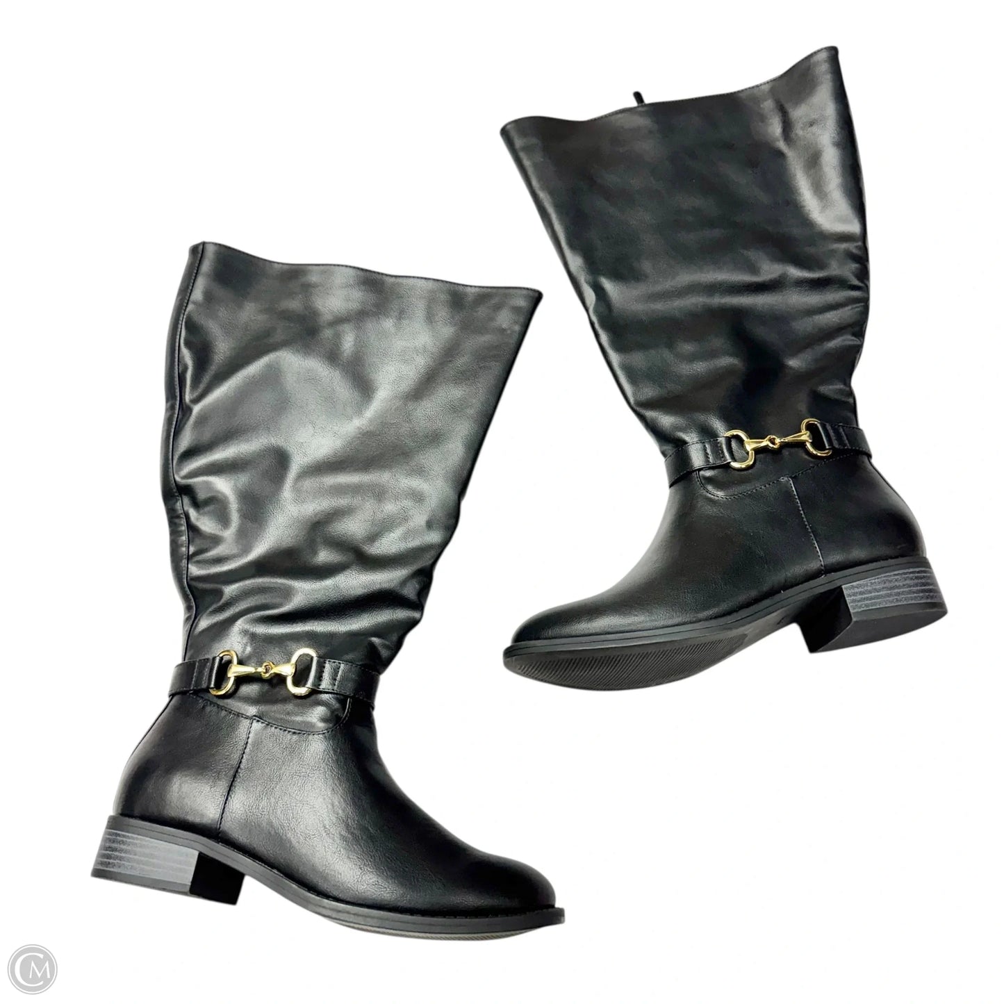 Boots Knee Flats By Torrid In Black, Size: 8.5