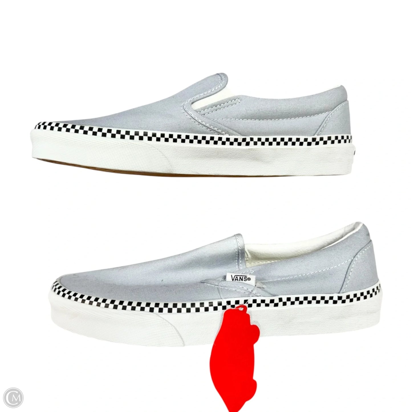 Shoes Sneakers By Vans In Grey, Size: 8