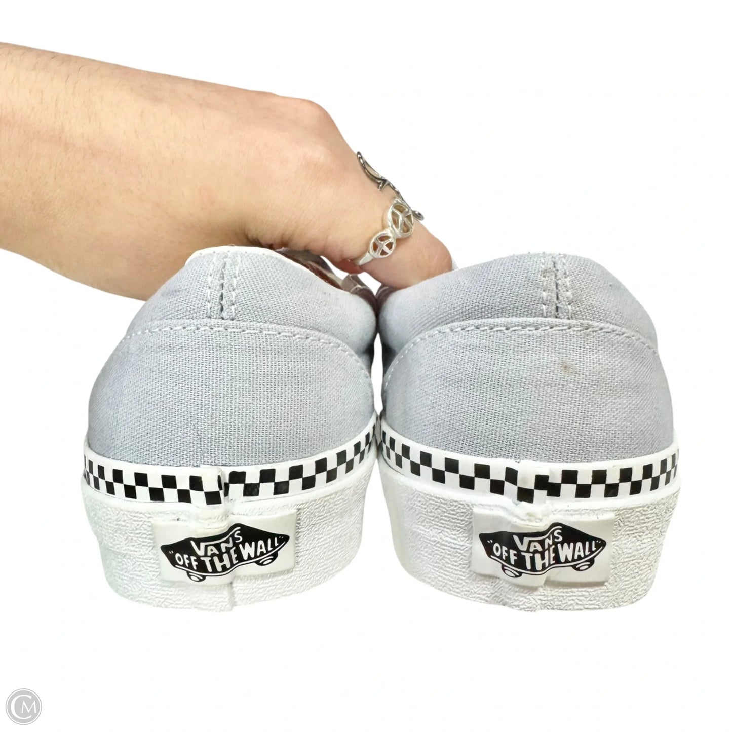 Shoes Sneakers By Vans In Grey, Size: 8